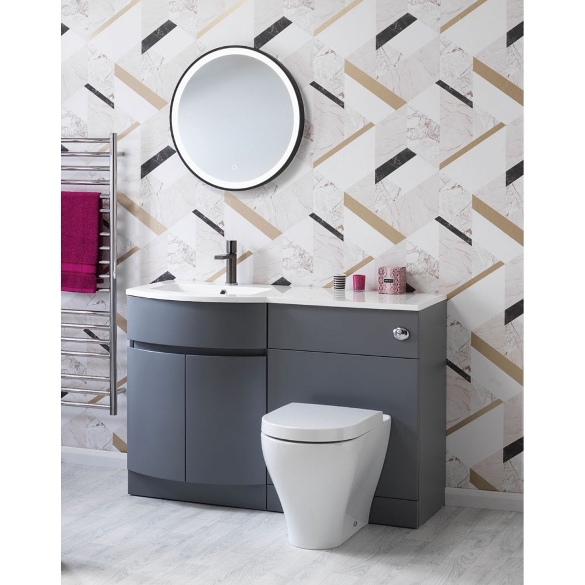Opal 1200mm 1-Piece Basin Combination
