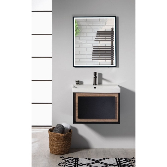 Pisa 60 Wall-Hung Base Unit & Basin