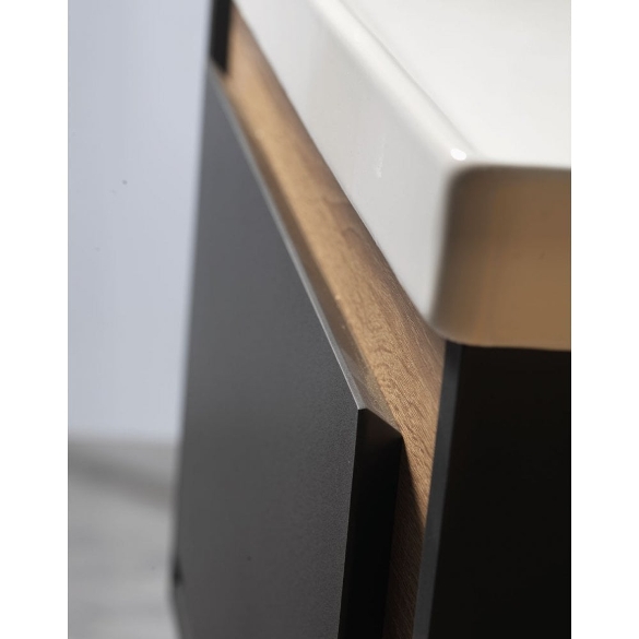 Pisa 60 Wall-Hung Base Unit & Basin