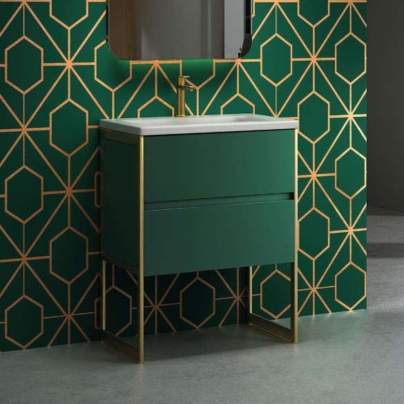 Douro 60 with Basin and Brass Framework