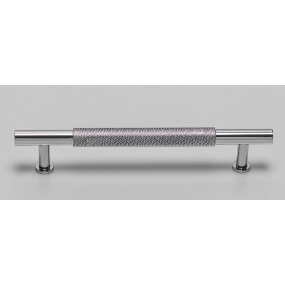 Knurled Bar Handle - Chrome (Each)