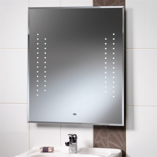 Duchess Mirror with LED Lights & Rear AntiMist Pad 600 x 700mm TDL
