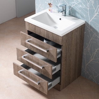 Monica 500mm & 600mm Floorstanding Unit with Drawers
