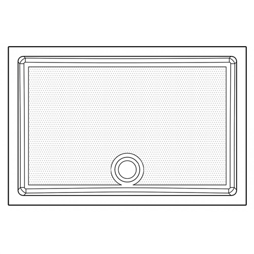 Genesis 40mm Anti-Slip Rectangular Trays