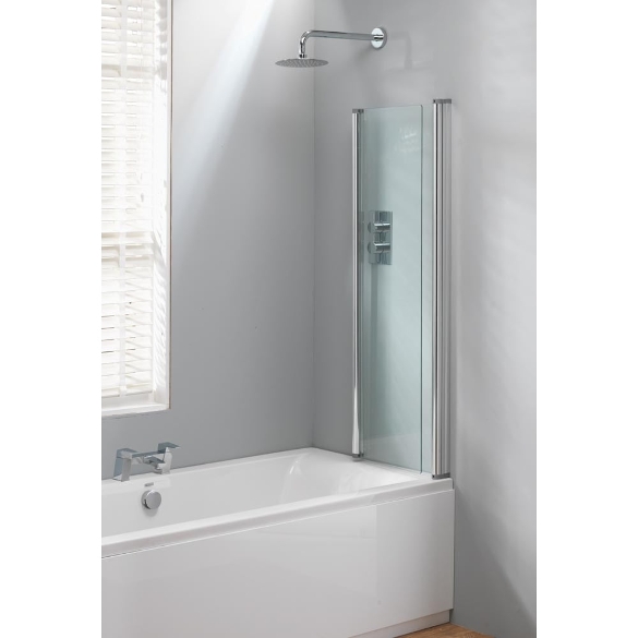 Classic Nouveau 2-Fold Bath Screen - 1400 x 860mm