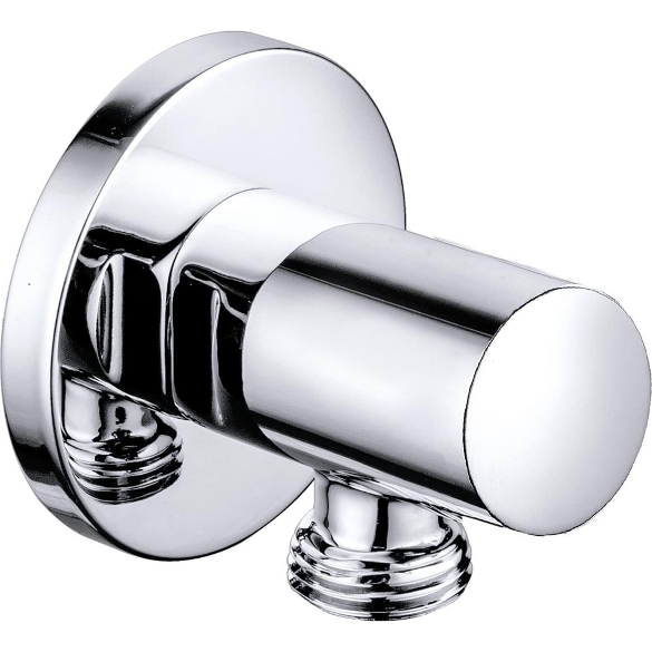 Ohio Round Outlet Elbow - Chrome