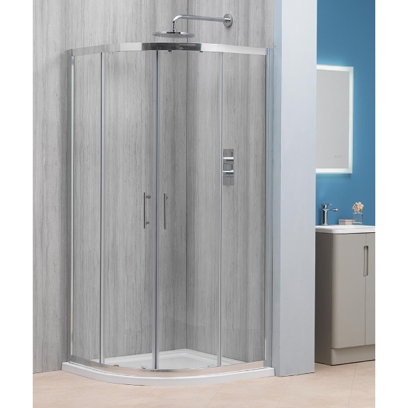 Alpha 6mm 2 Door Offset Quadrant Enclosures