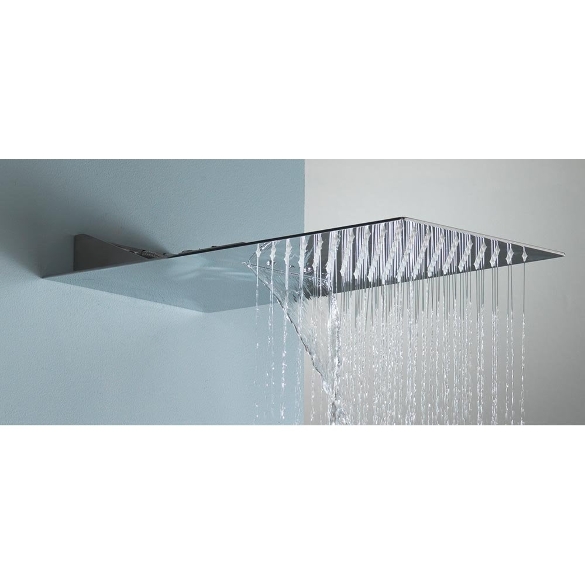 Nevada Slim Rainfall & Waterfall Shower Head