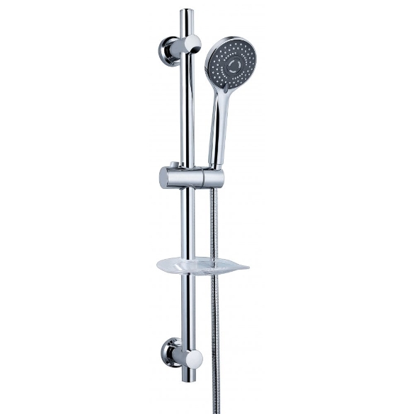 Ohio Round Handset, Slide Bar & Hose