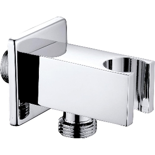 Nevada Square Outlet Elbow & Shower Handset Holder
