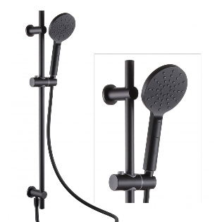 Utah Round Slide Bar, Handset & Hose
