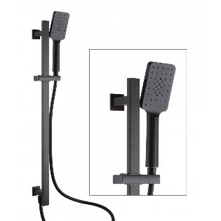 Utah Square Slide Bar, Handset & Hose
