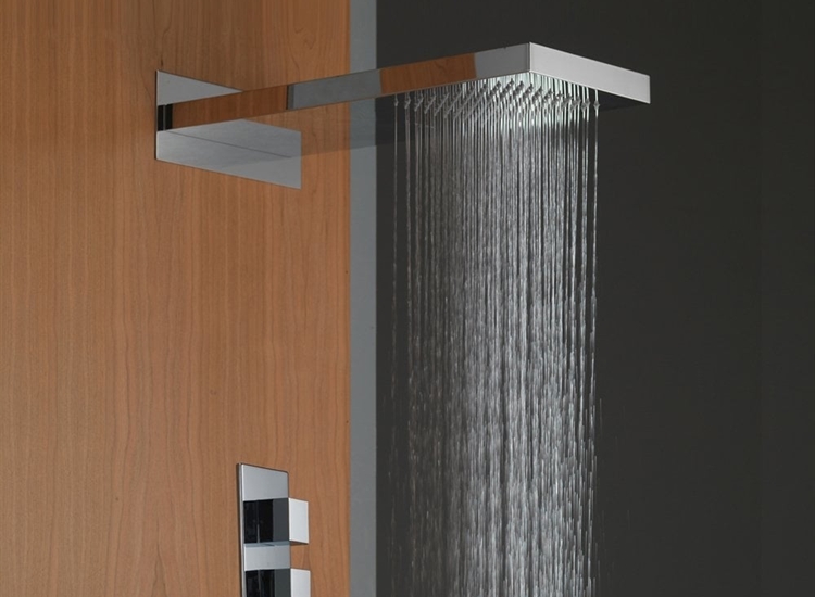 Rainfall Shower Head & Valve