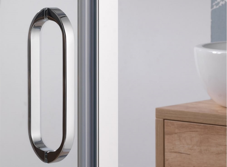 Classic Nouveau 6mm Pivot Doors with Easy-Clean Glass