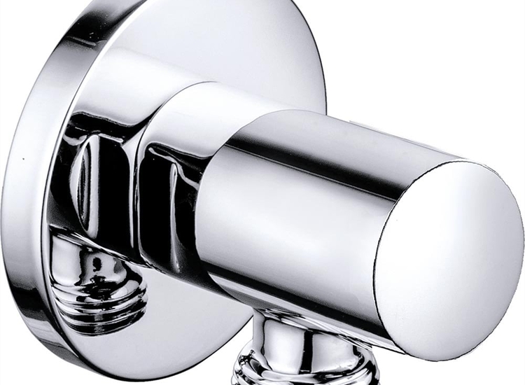 Ohio Round Outlet Elbow - Chrome