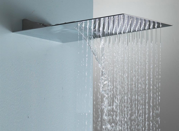 Nevada Slim Rainfall & Waterfall Shower Head