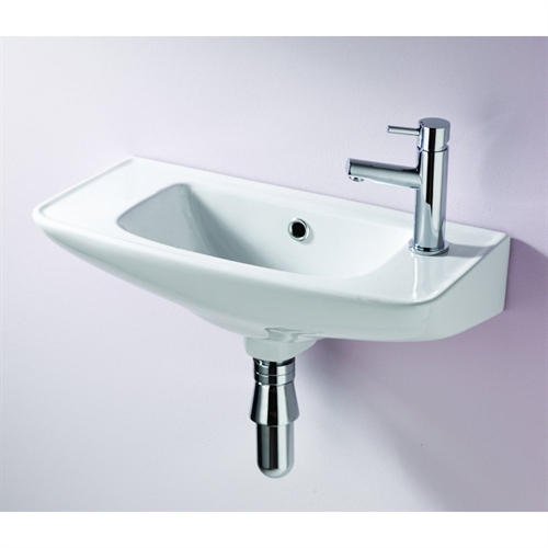 Ebony 520mm x 245mm Cloakroom Basin