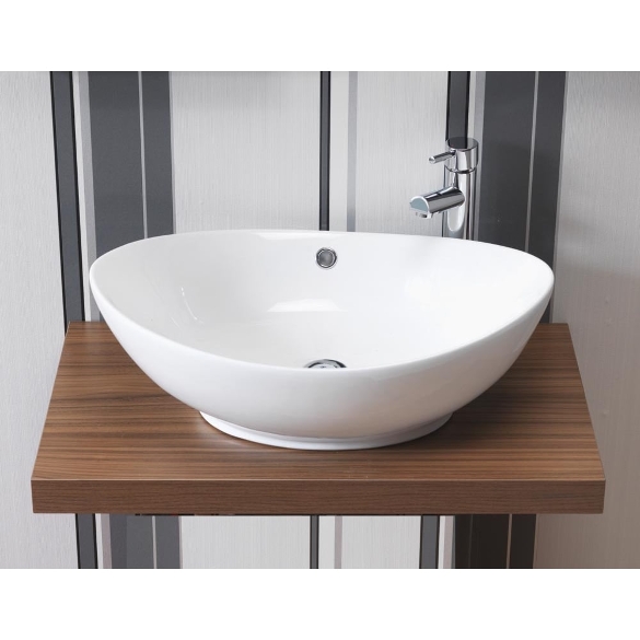 Helena 585 x 385mm Round Vanity Basin
