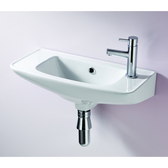 Ebony 520mm x 245mm Cloakroom Basin