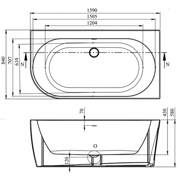 Naxos Rimless Suite