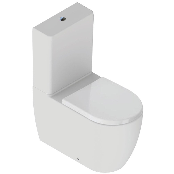Naxos Rimless WC including Soft Close Seat