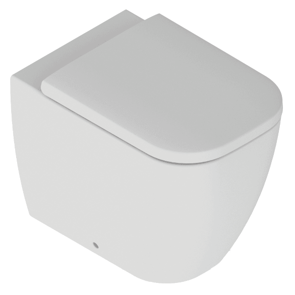 Tima Rimless Back-to-Wall Pan & Soft Close Seat