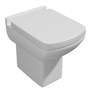 Eden Back-to-Wall Pan & Soft Close Seat
