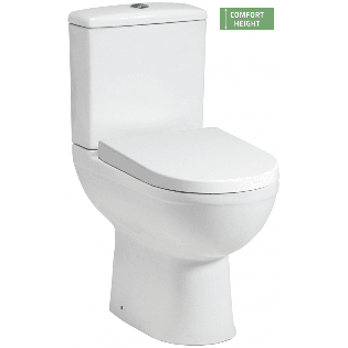 Carolina Elevated WC including Soft Close Seat