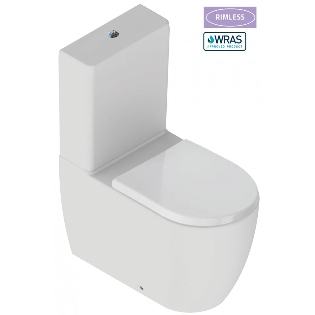 Naxos Rimless WC including Soft Close Seat