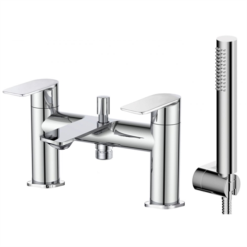 Zeto Bath Shower Mixer & Kit (2 Hole)