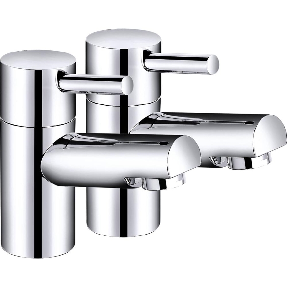 Ebony Bath Taps (Pair)
