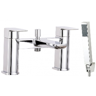 Monza Bath Shower Mixer & Kit (2 Hole)
