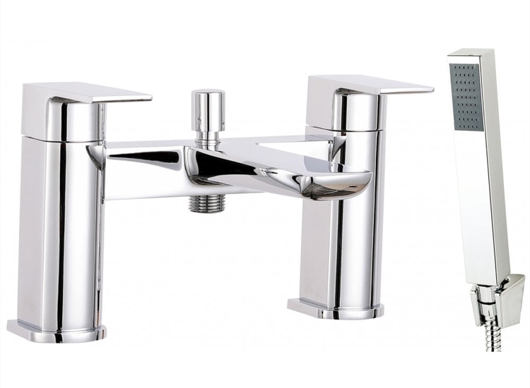 Monza Bath Shower Mixer & Kit (2 Hole)