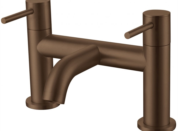 Tuscany Bath Filler (2 Hole) - Brushed Bronze