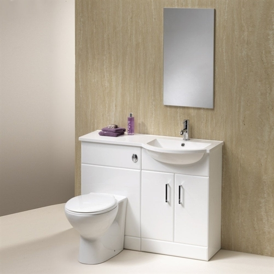 Richmond 1200 1-Piece Resin Basin - QXR1201PB