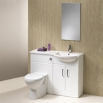 Richmond 1200 1-Piece Resin Basin - QXR1201PB