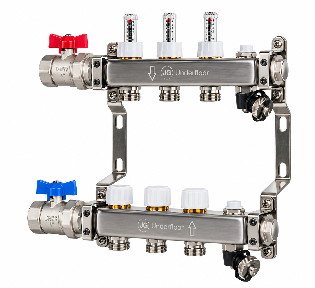 JG Underfloor Euroconus 3 Port Manifold