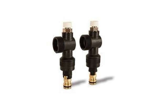 Polypipe Manifold Plastic End Set UFHMANPES