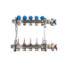 Polypipe 5 Port Stainless Steel EuroCone UFH Manifold - UFH12755EC