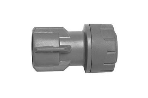 Polyplumb 15mm X 1/2" Hand Tighten Straight Tap Connector PB2715 (Not Suitable for Central Heating)