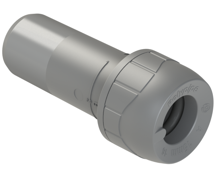 Polyplumb Enhanced Grey 28mm x 22mm Socket Reducer PB1828EG