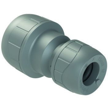 Polyplumb Enhanced Grey 22mm x 15mm Reducing Coupling PB5822
