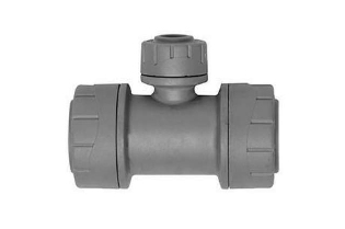 Polyplumb 22mm x 22mm x 10mm Tee PB112210