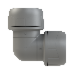 Polyplumb Enhanced Grey 28mm Elbow PB128EG