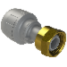 Polyplumb Enhanced Grey 15mm X 12 Straight Tap Connector PB715 Brass Connecting Nut