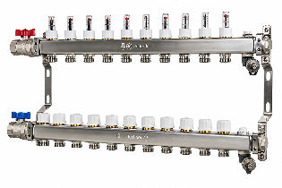 JG Underfloor Euroconus 11 Port Manifold