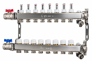 JG Underfloor Euroconus 8 Port Manifold
