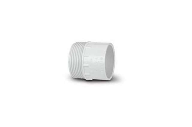 Polypipe 32mm Adaptor (Male Iron) - WS46
