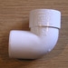 SWIVEL BEND - 92 1/2 DEGREE (WHITE) SWIVEL BEND - 92 1/2 DEGREE (WHITE)