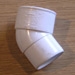 SPIGOT BEND - 45 DEGREE (WHITE) SPIGOT BEND - 45 DEGREE (WHITE)